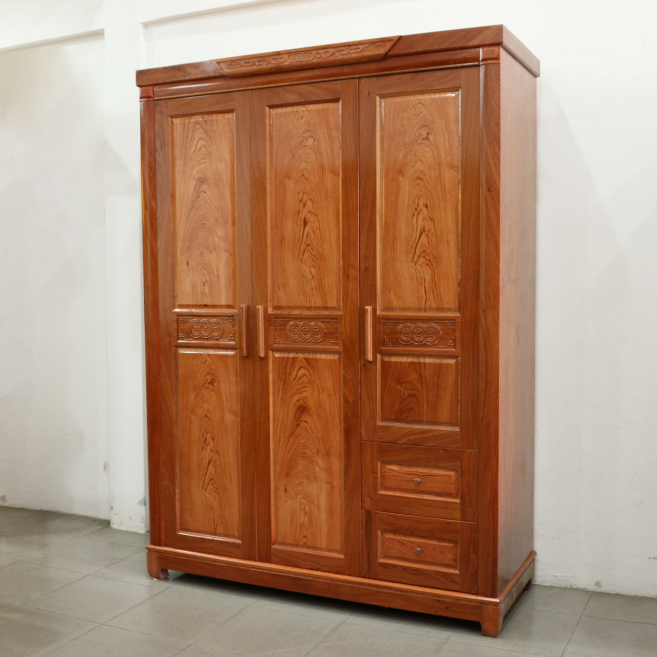 Tủ Quần Áo Gỗ Hương Đá 1m6X2m Bền Đẹp Giá Rẻ Viva