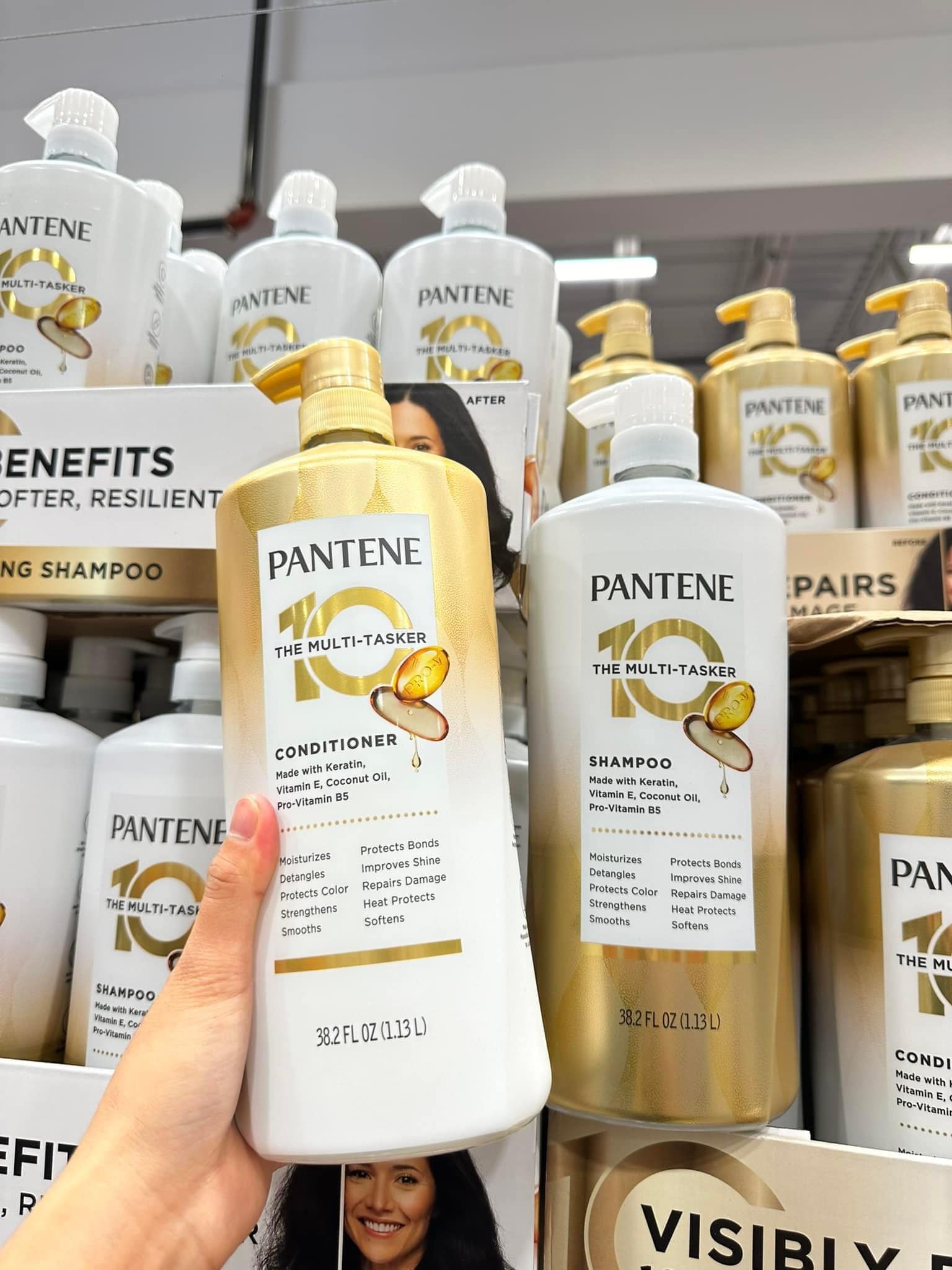 Dầu  Gội pantene 10in1 1L13( 1 chai gội)