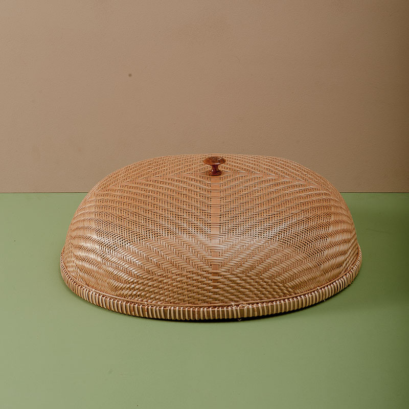 Lồng bàn tre núm gỗ (5 cỡ)