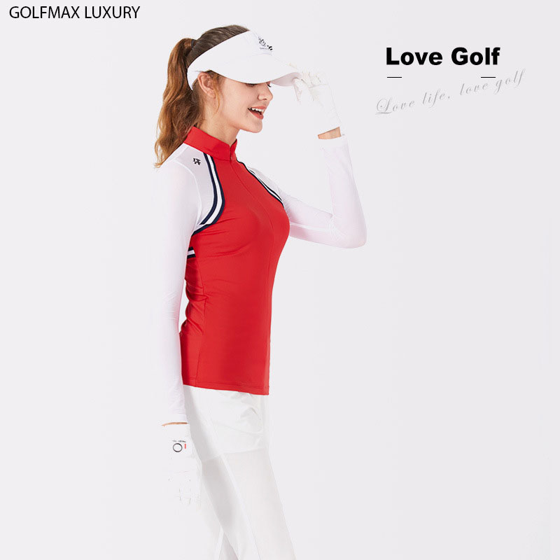 [Golfmax] Áo dài tay golf nữ Love Golf - LG17005 chính hãng