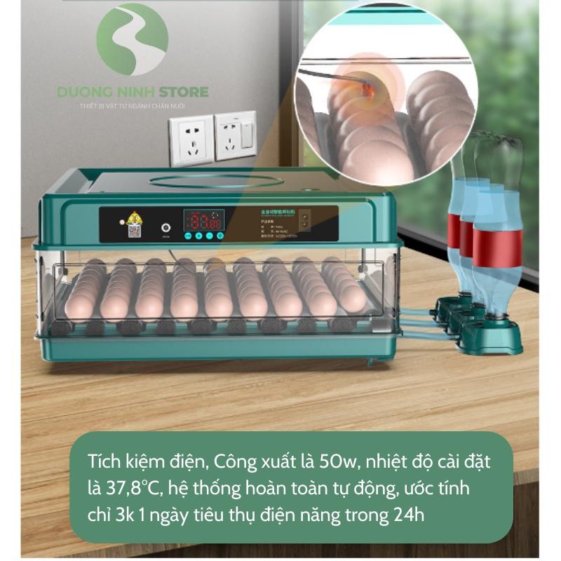 Máy ấp trứng mini tự động Dương Ninh bơm nước đảo trứng MA58