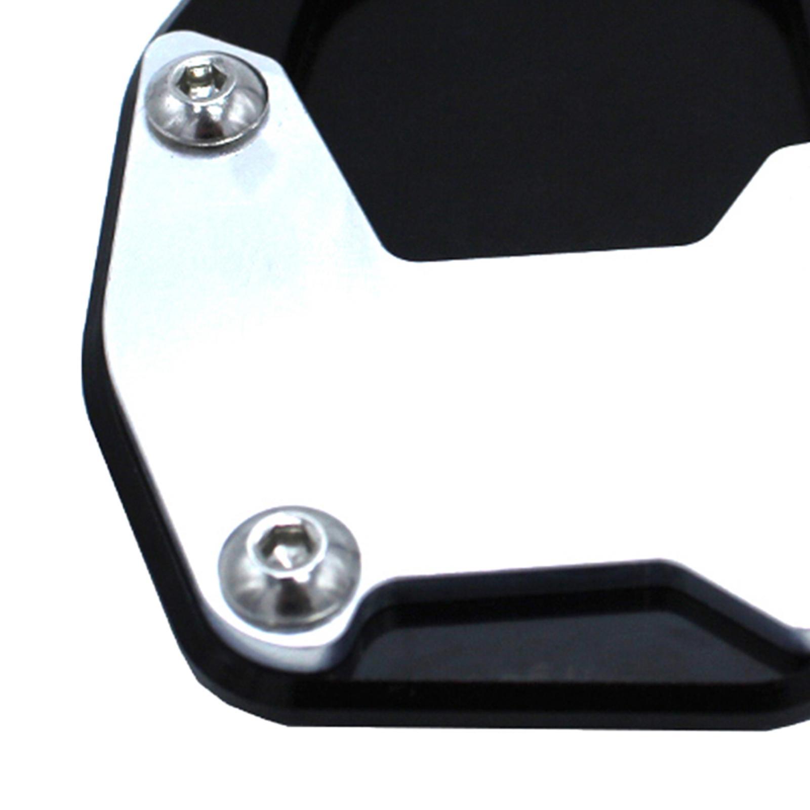 Kickstand Side Stand Extension Pad Plate for FORZA 750 2020-2022 Black