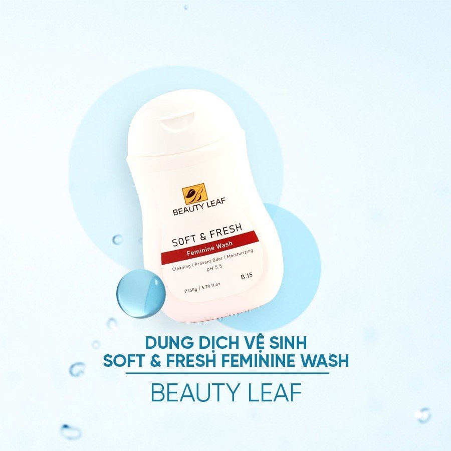 Dung Dịch Vệ Sinh Golden Health Soft &amp; Fresh Feminine Wash Beauty Leaf 150g (PH 5.5), Giúp Ngăn Ngừa Và Hỗ Trợ Giảm Các Bệnh Phụ Khoa, Để Chị Em Phụ Nữ Luôn Thơm Tho Tự Tin Suốt Ngày Dài - PHỤNG BEAUTY