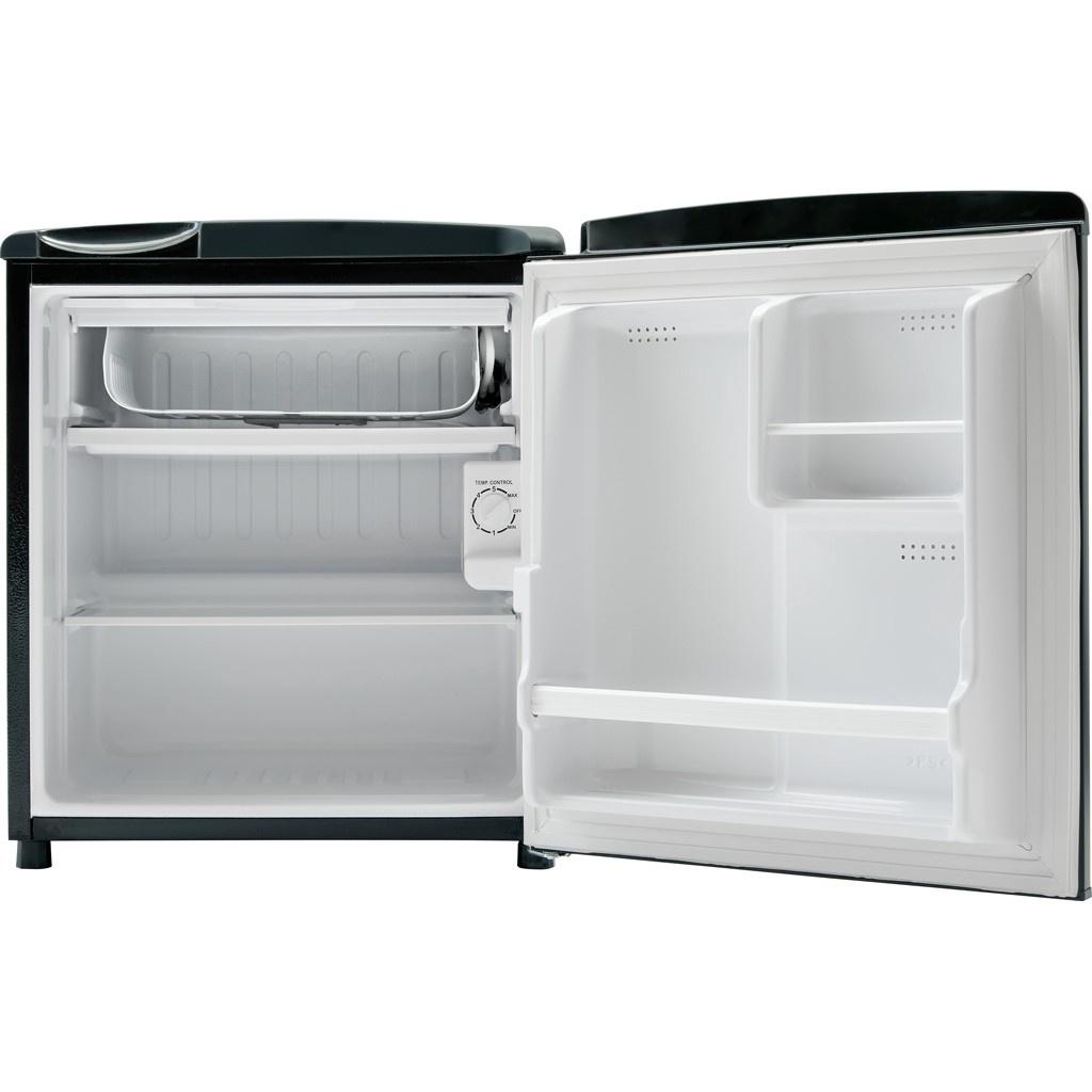 Tủ lạnh Aqua 50 lít AQR-D59FA Tủ lạnh Mini phòng trọ, phòng ngủ, tủ đựng mỹ phẩm cá nhân - Hàng chính hãng