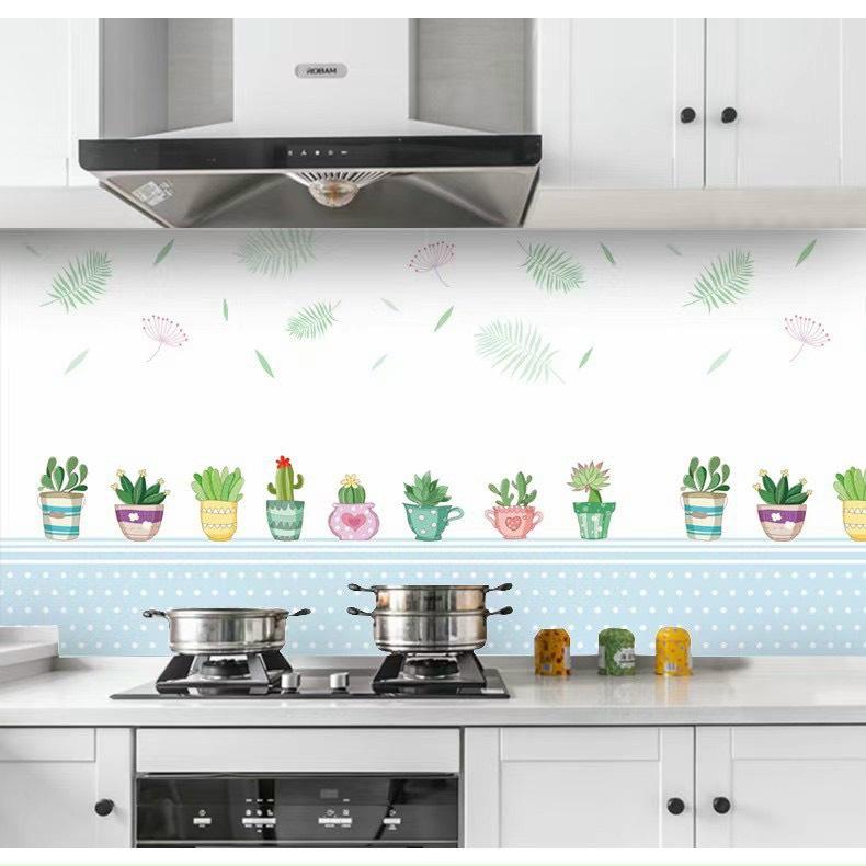 Decal Dán Bếp - Cho Không Gian Bếp Thêm Sinh Động - Kích Thước 60x200cm