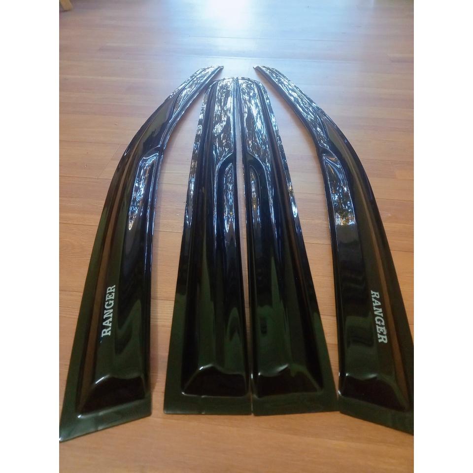 Vè Che Mưa Xe FORD RANGER 2016 - 2022 NHỰA ĐEN DÀY