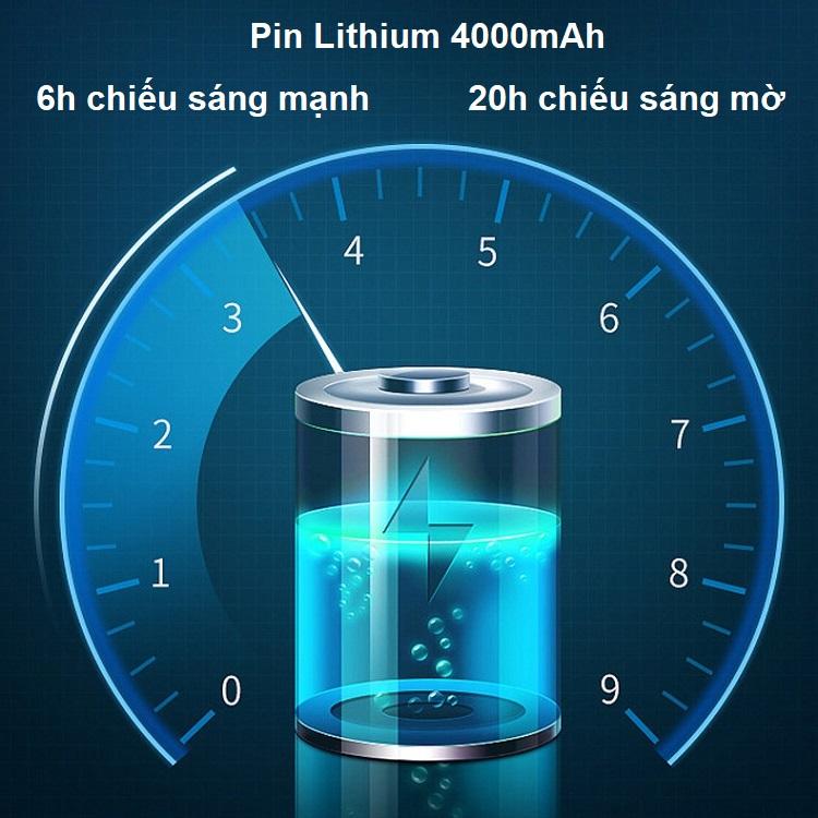 Đèn pha xe đạp 2 bóng T6 có còi 6