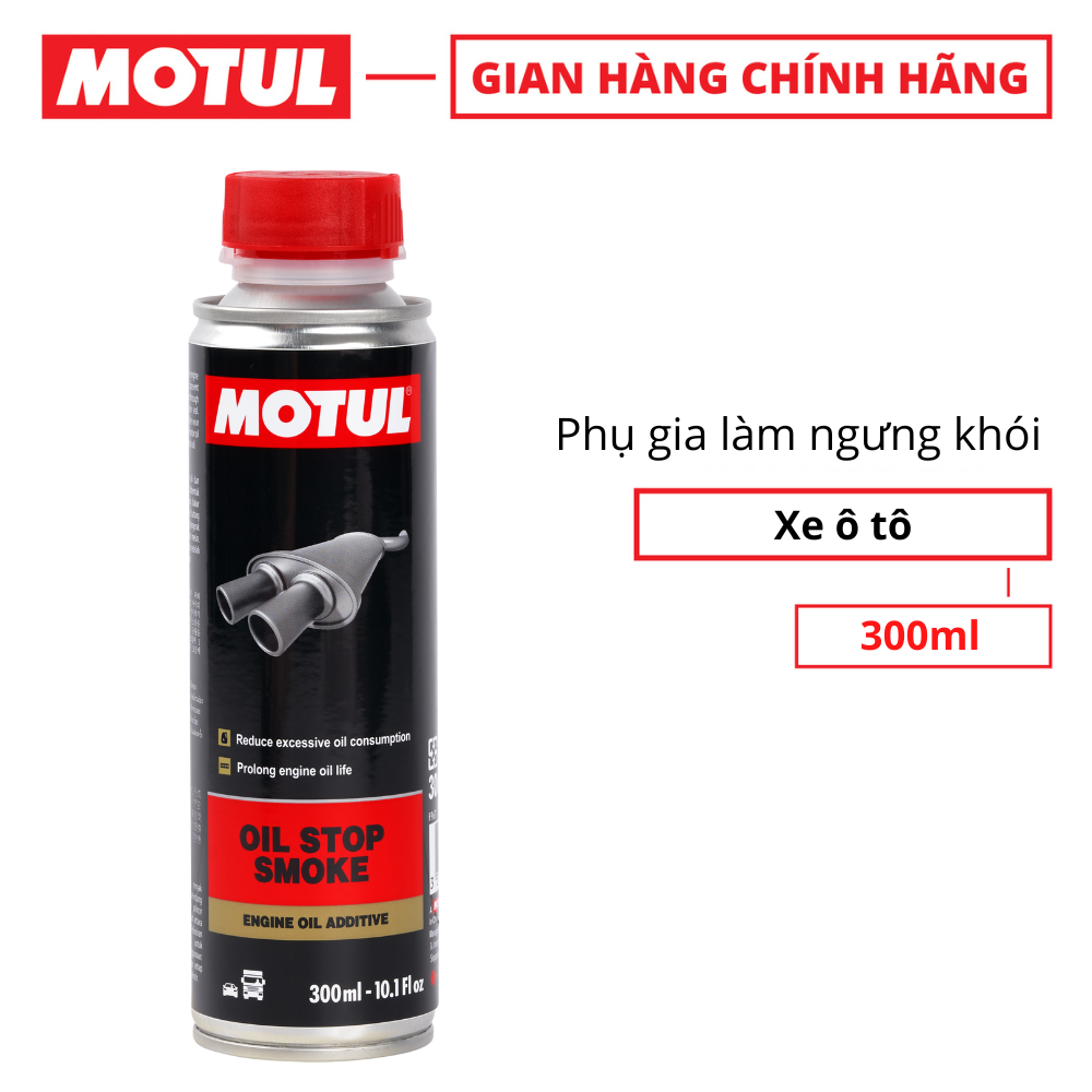 Phụ gia làm ngưng khói xe hơi - OIL STOP SMOKE 300ml