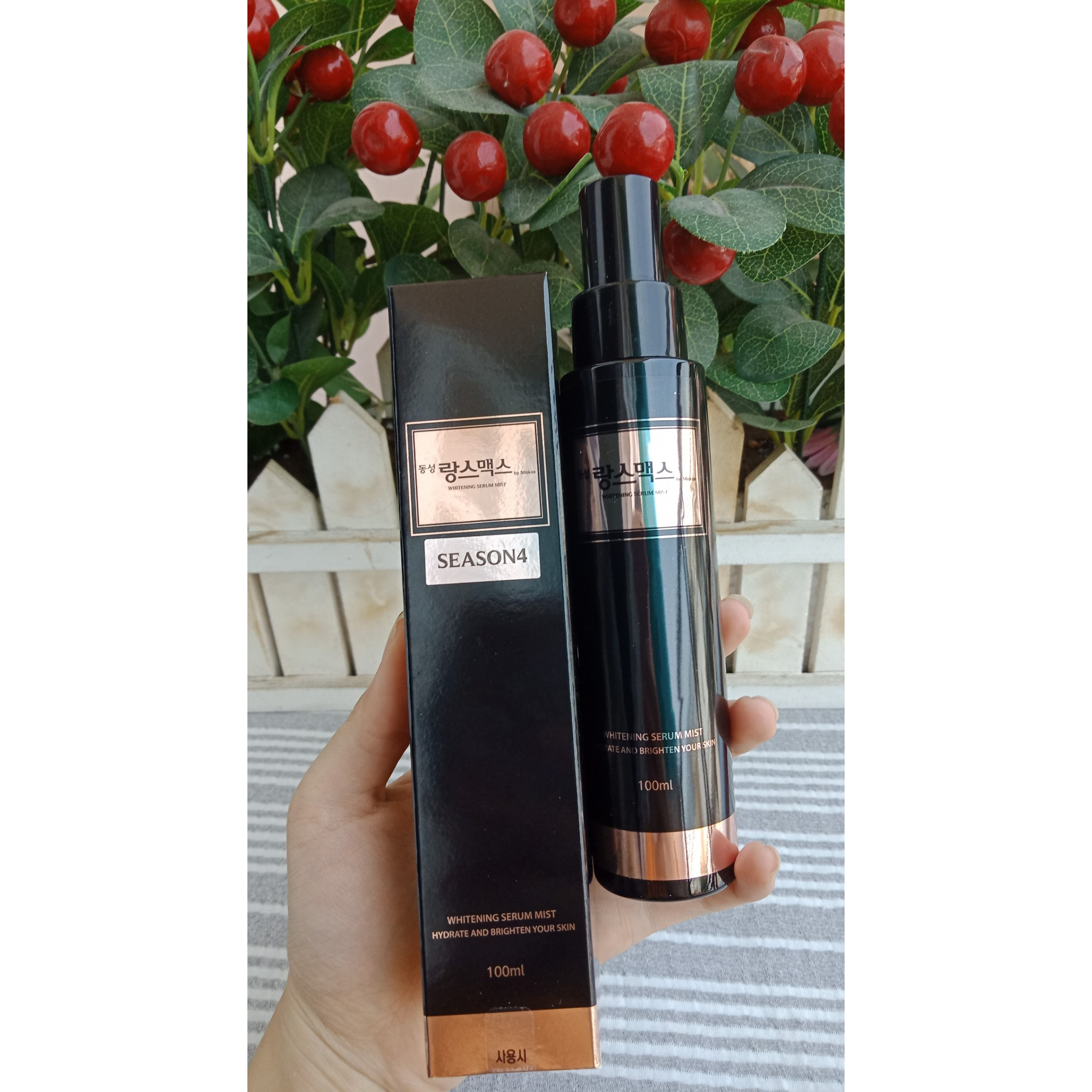 Serum  trắng da Dongsung Miskos Whitening Mist 100ml