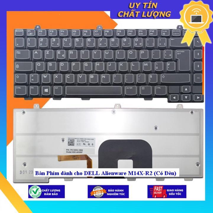 Bàn Phím dùng cho DELL Alienware M14X-R2 - Hàng Nhập Khẩu New Seal