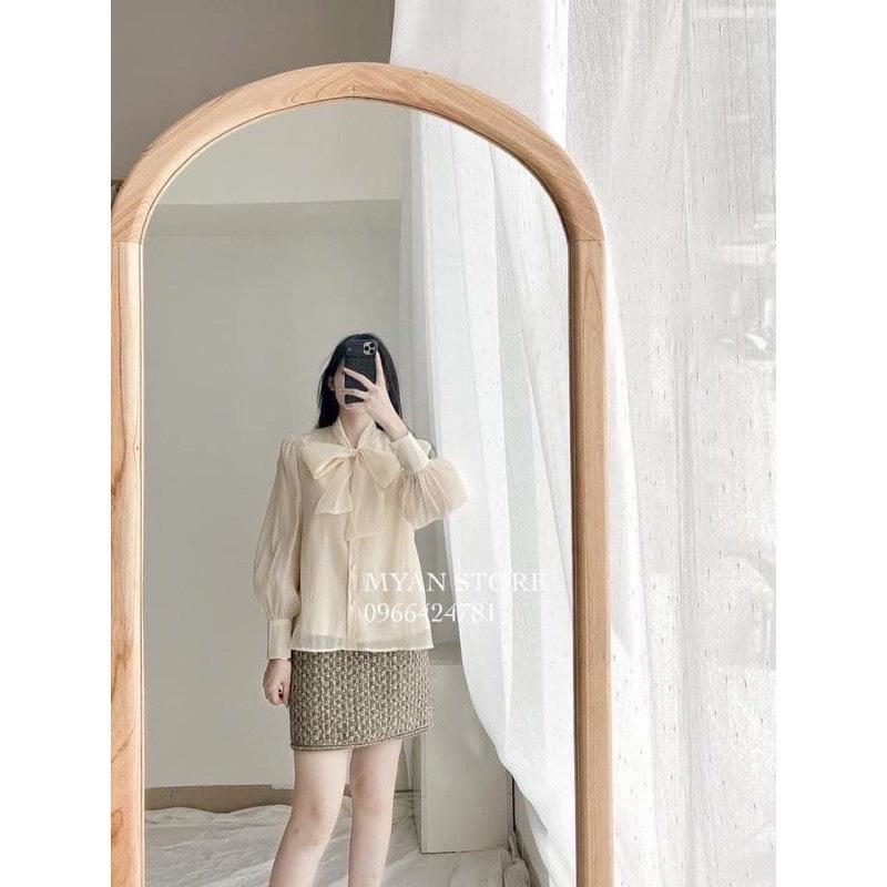 SƠMI TƠ THẮT NƠ KHUY NGỌC