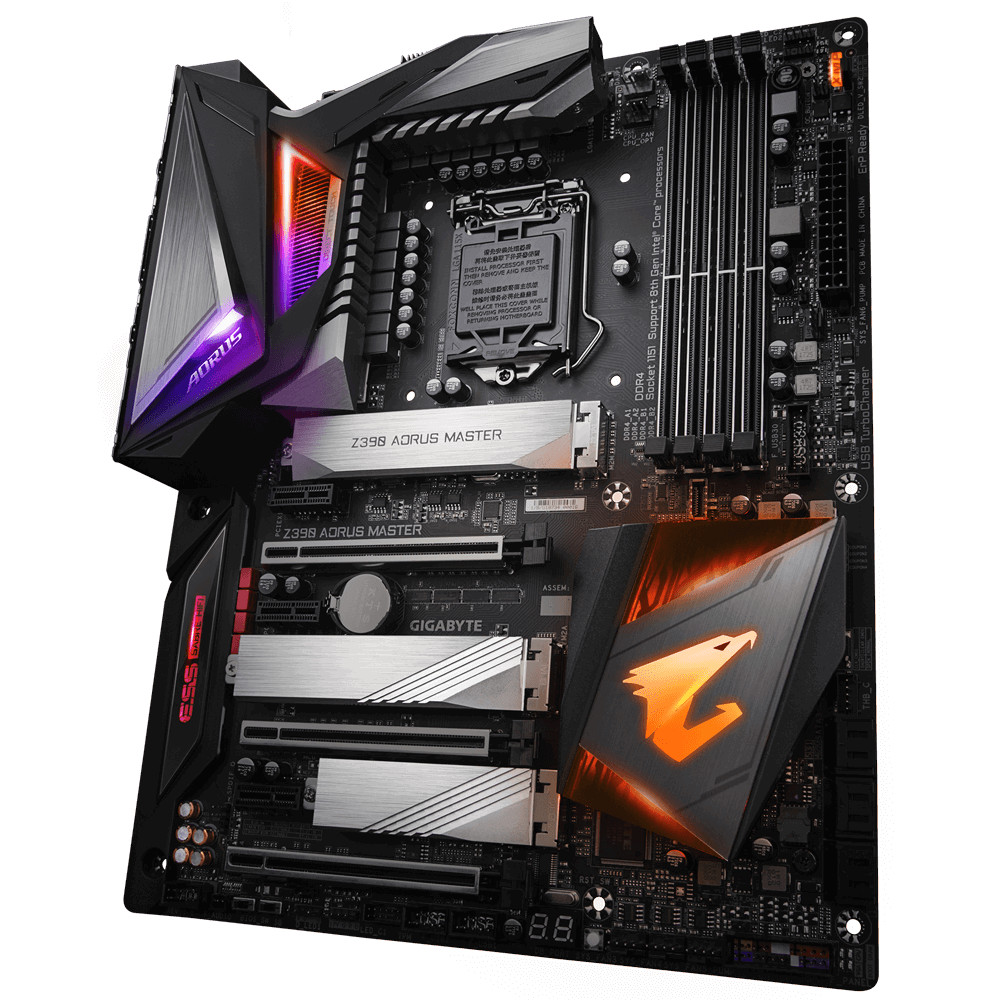 Bo Mạch Chủ Mainboard GIGABYTE Z390 AORUS Master  (SK1151) - Hàng Chính Hãng