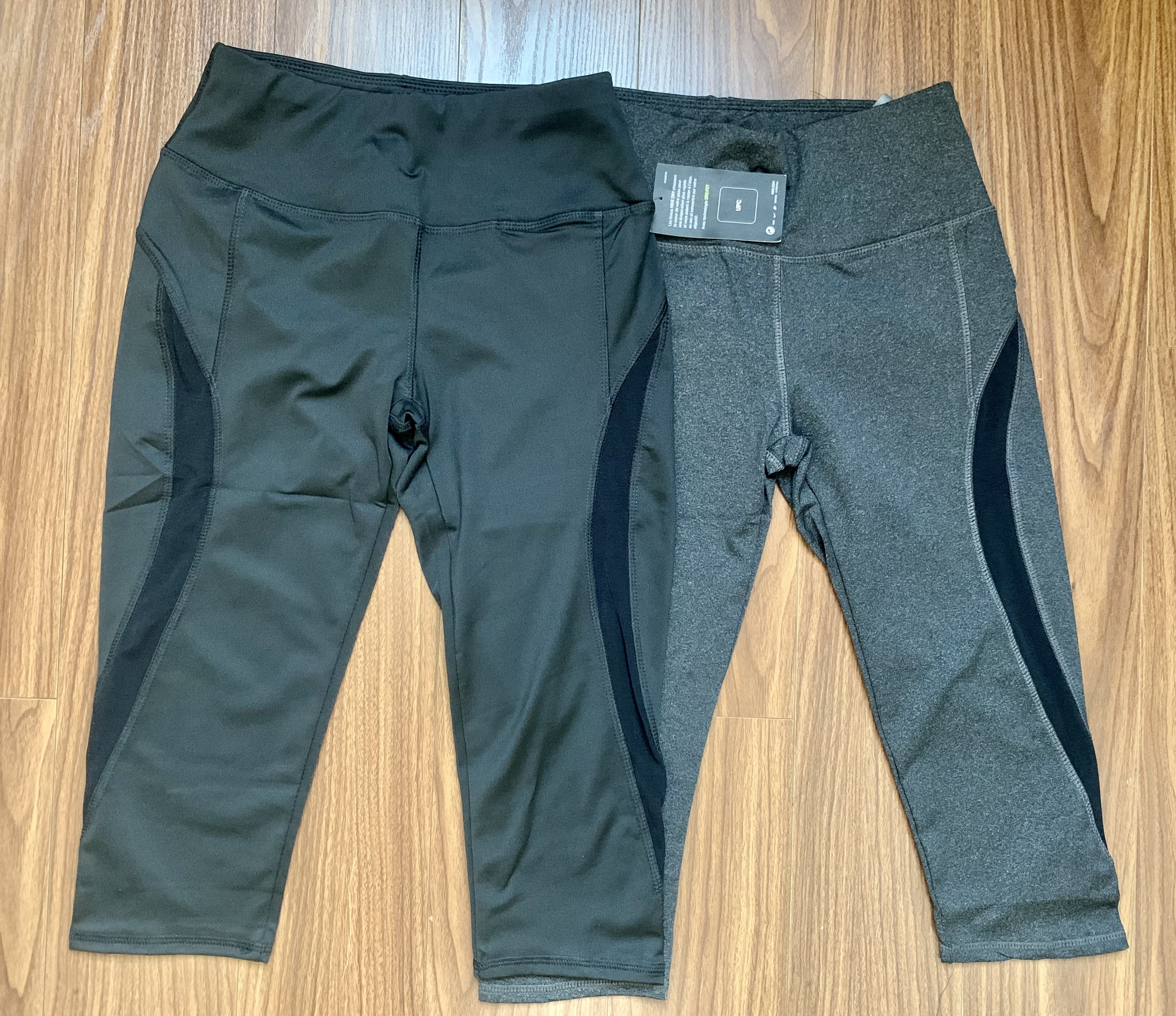 QUẦN LỬNG LEGGING NỮ PHỐI LƯỚI ĐA NĂNG TẬP THỂ THAO, ĐI CHƠI