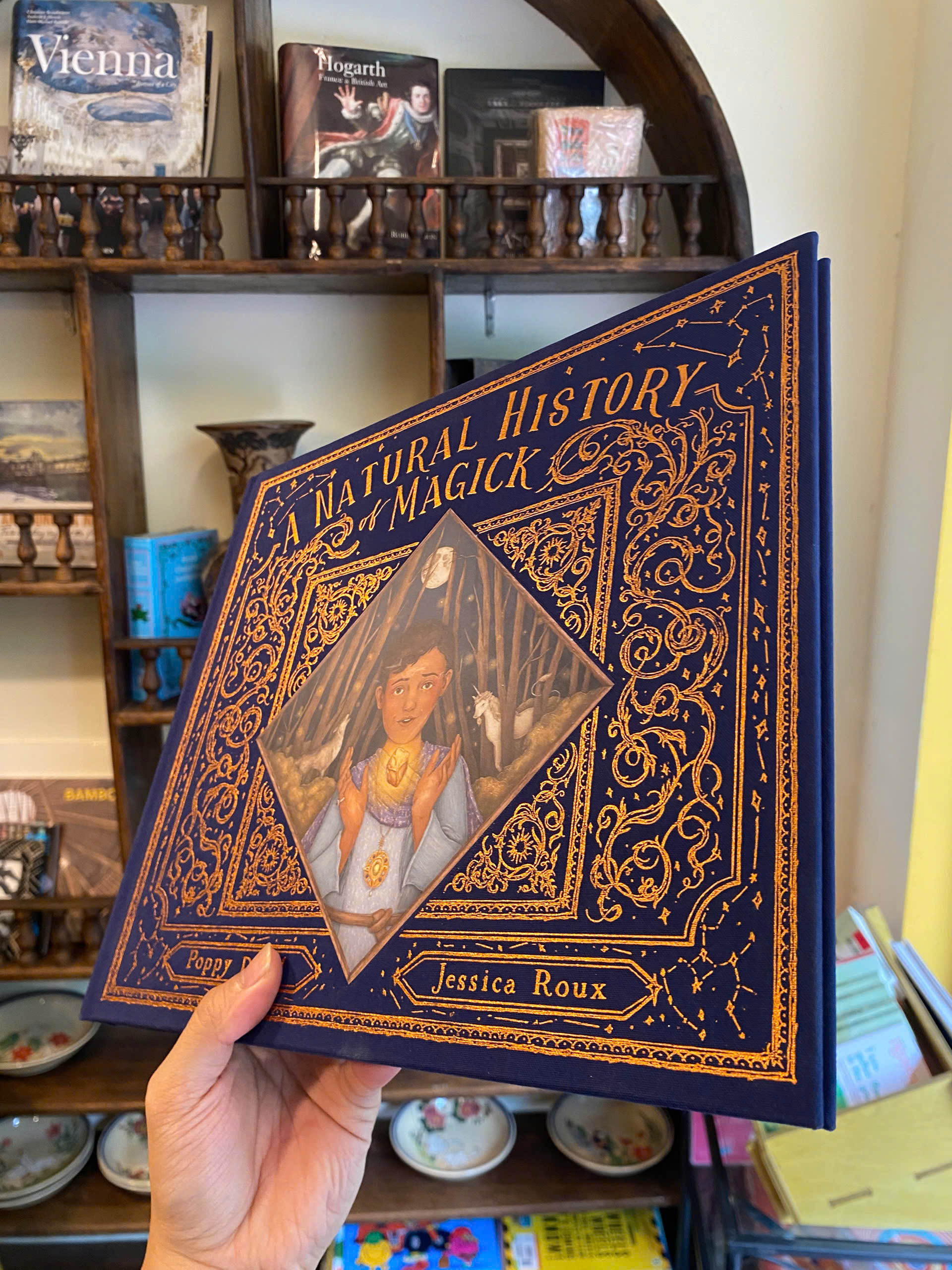 Sách - A Natural History of Magick (Folklore Field Guides) by Poppy David | Children's Picture Book