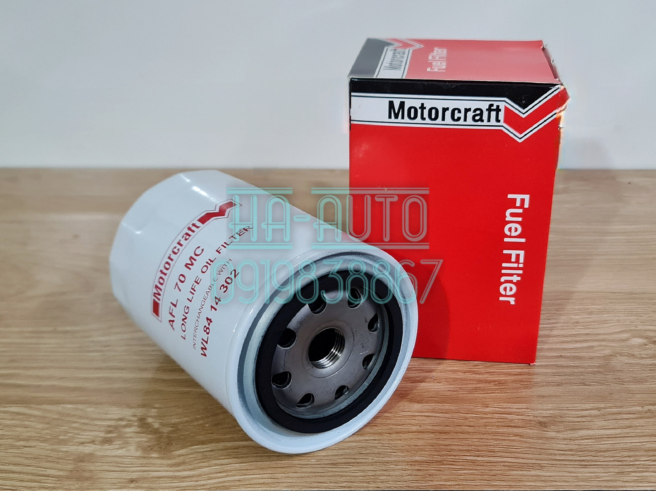 Lọc Nhớt Ford Everest 2005-2015 Sắt, Hiệu Motocraft Mã WL8414302 (AFL70MC)