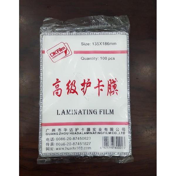 Màng ép plastic ảnh 135x185mm 40mic