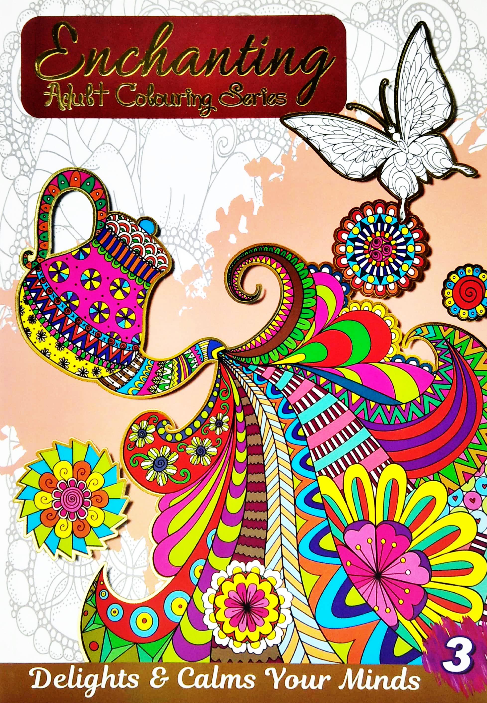 Enchanting Adult Colouring Series - Book 3