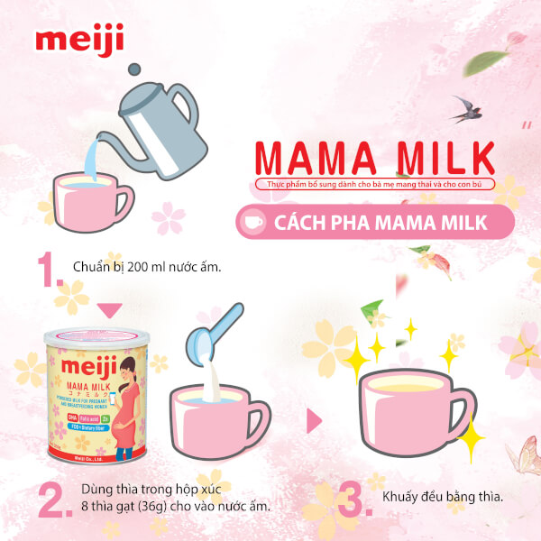 Meiji Mama milk 350g - Dành cho Bà Bầu