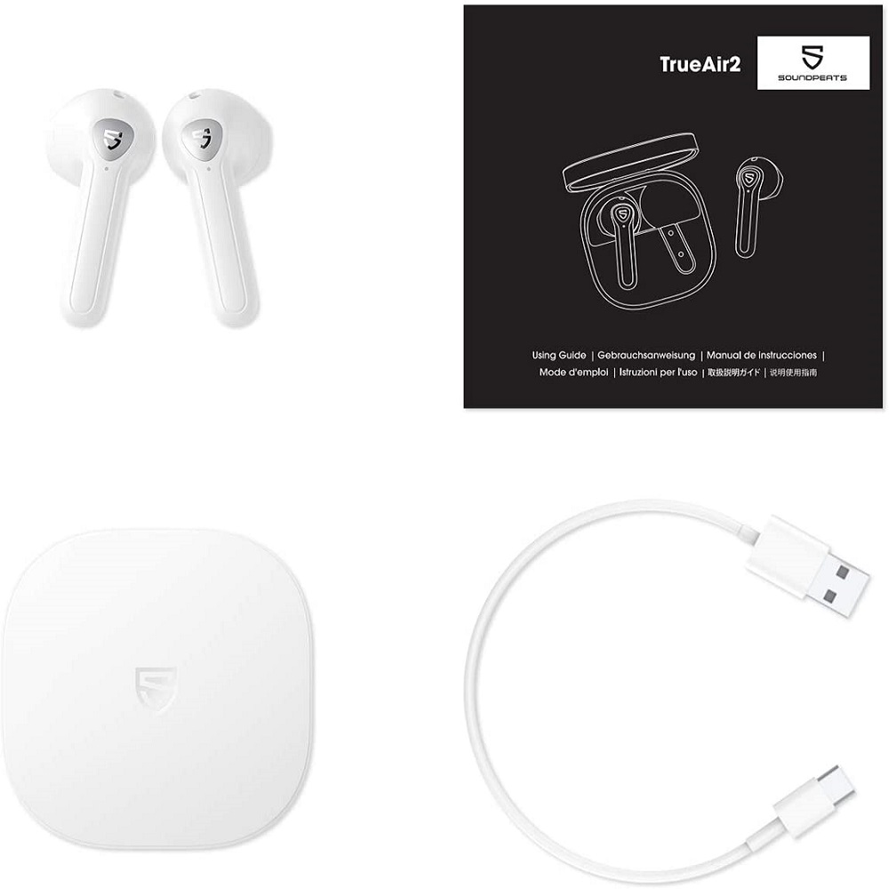 Tai Nghe True Wireless Earbuds SoundPEATS TrueAir 2 - Hàng Chính Hãng