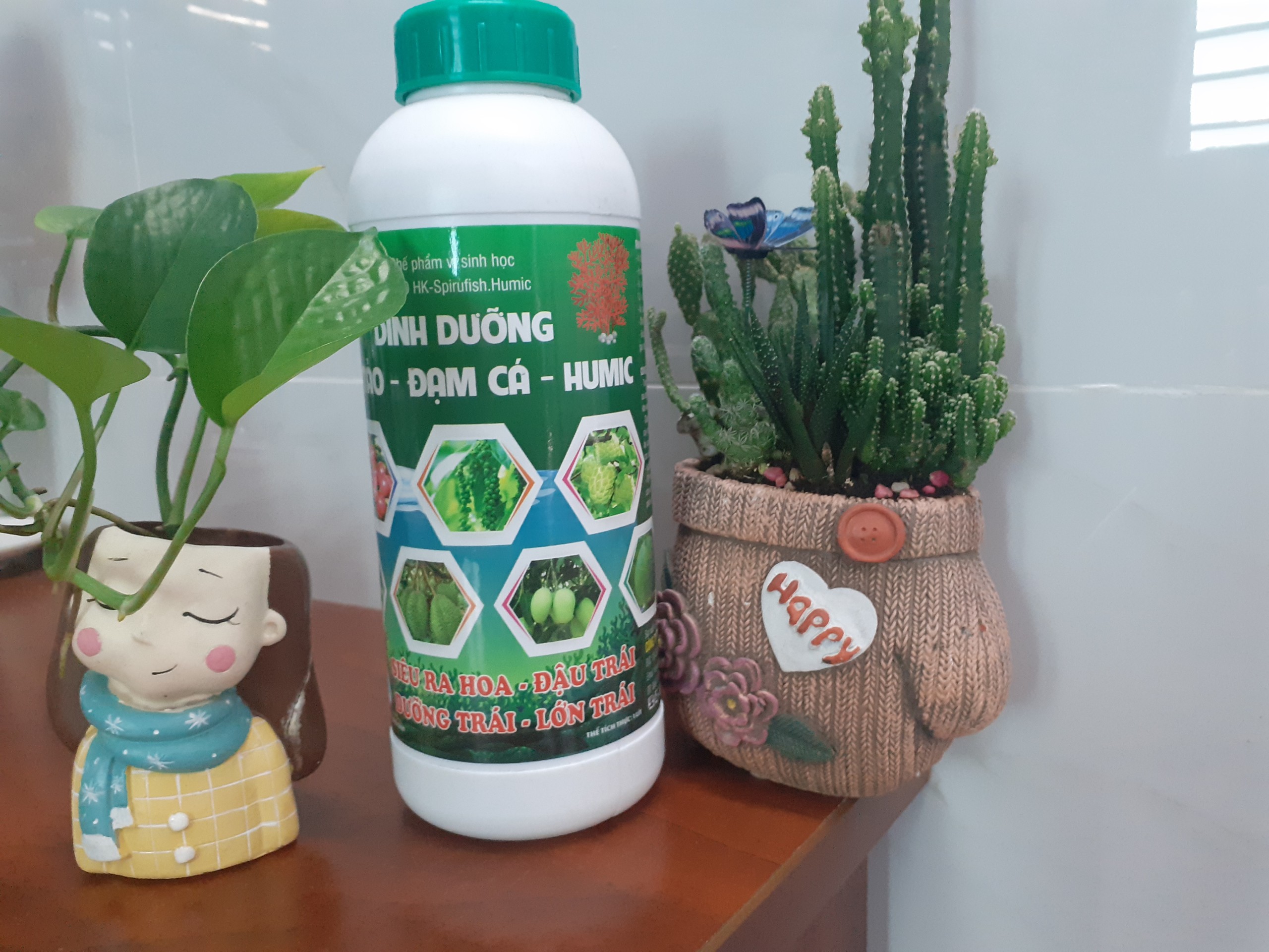 *** Chế phẩm sinh học vi tảo – đạm cá- humic siêu ra hoa-đậu trái ***