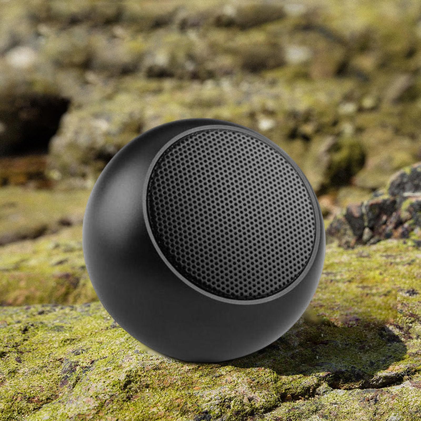 Portable Subwoofer Stereo Compact Durable for Sports Travel Camping Black