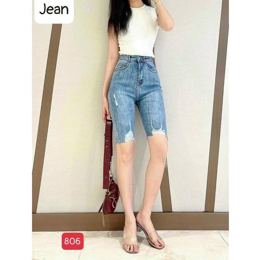 Quần short jean ngố nữ cao cấp, chất liệu denim dễ thương, tôn dáng BEN Shop0807 Z2