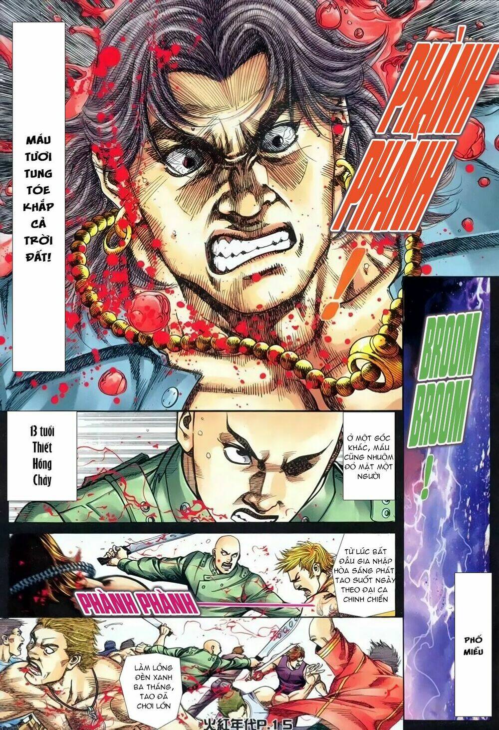 hỏa hồng niên đại hắc cốt đường chapter 140 10