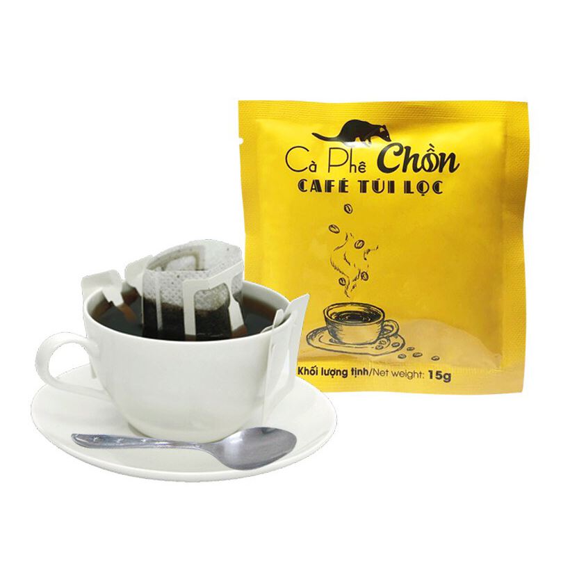 Combo cà phê chồn - Tặng 1 túi cacao sữa Passion 3 in 1