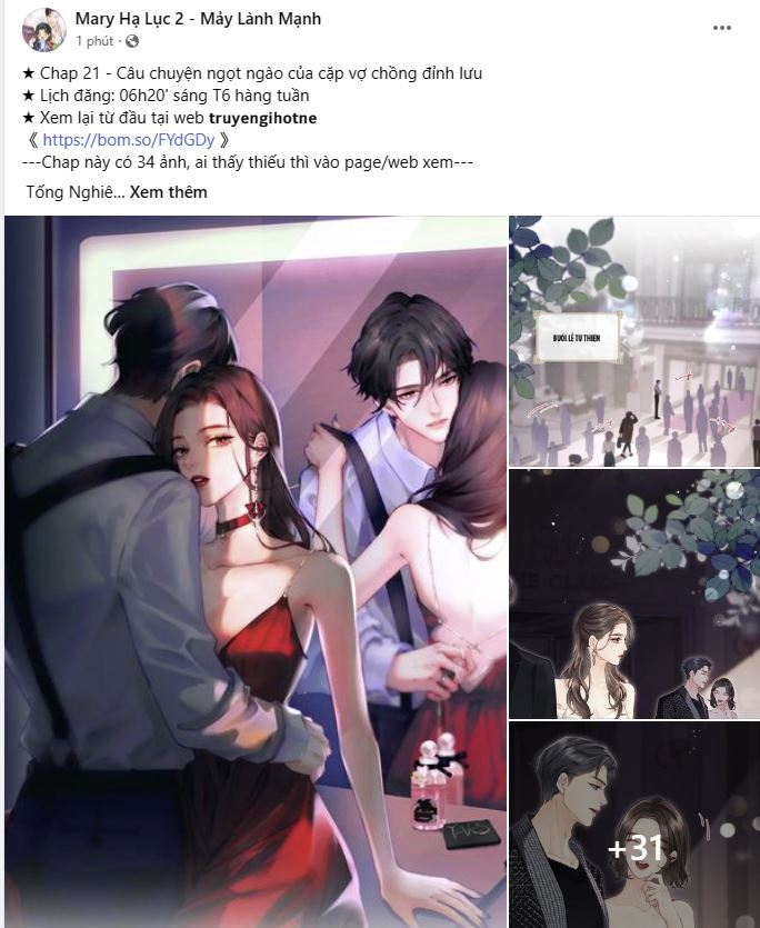 câu chuyện ngọt ngào của cặp vợ chồng đỉnh lưu chapter 21.1 1