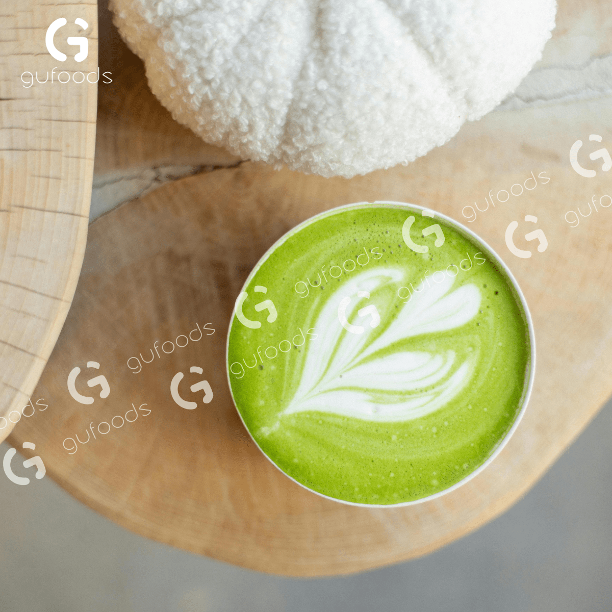 Bột Matcha trà Ôlong GUfoods (túi 50g) - Pha chế Barista, Giàu EGCG và chất chống oxy hóa, Vị umami tự nhiên, Eat clean, Healthy, Làm đẹp