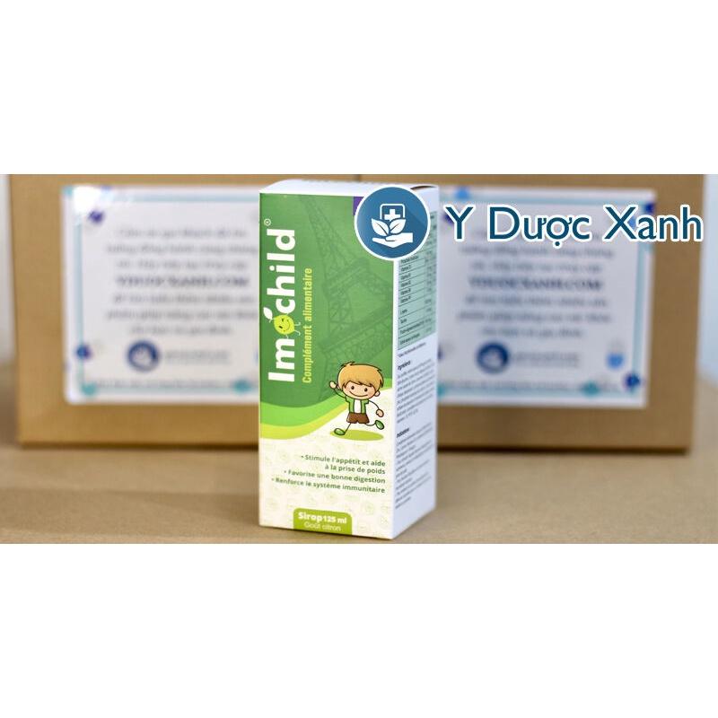 IMOCHILD, 125ml, Siro tăng đề kháng cho bé của Pháp - Y Dược Xanh