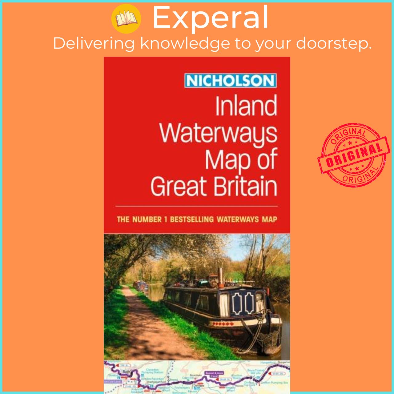 Sách - Collins Nicholson Inland Waterways Map of Great Britain - F by Nicholson Waterways Guides (UK edition, paperback)