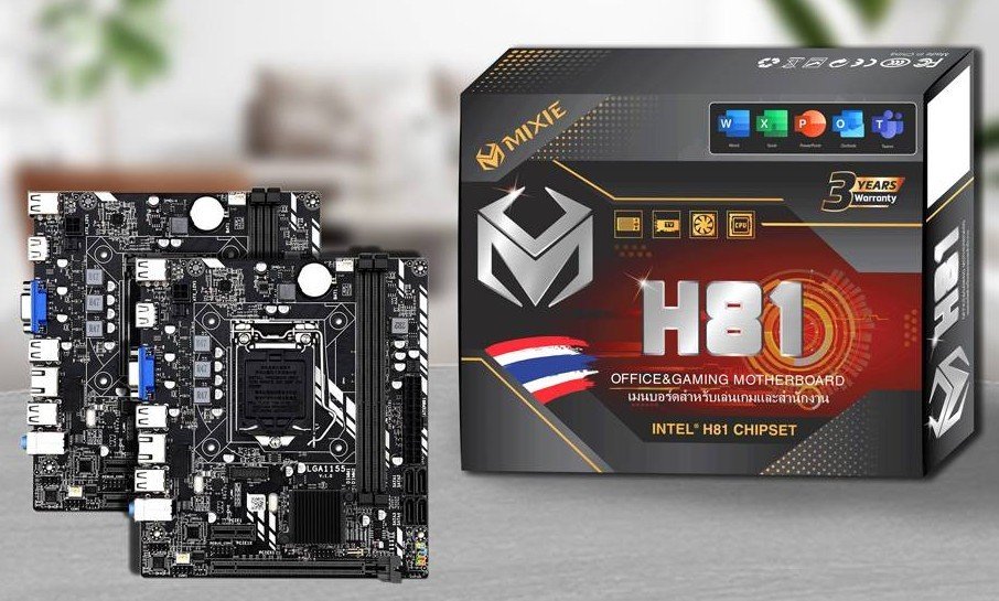 Bo mạch chủ Main MIXIE H81 Socket LGA1150 - Hàng Chính Hãng