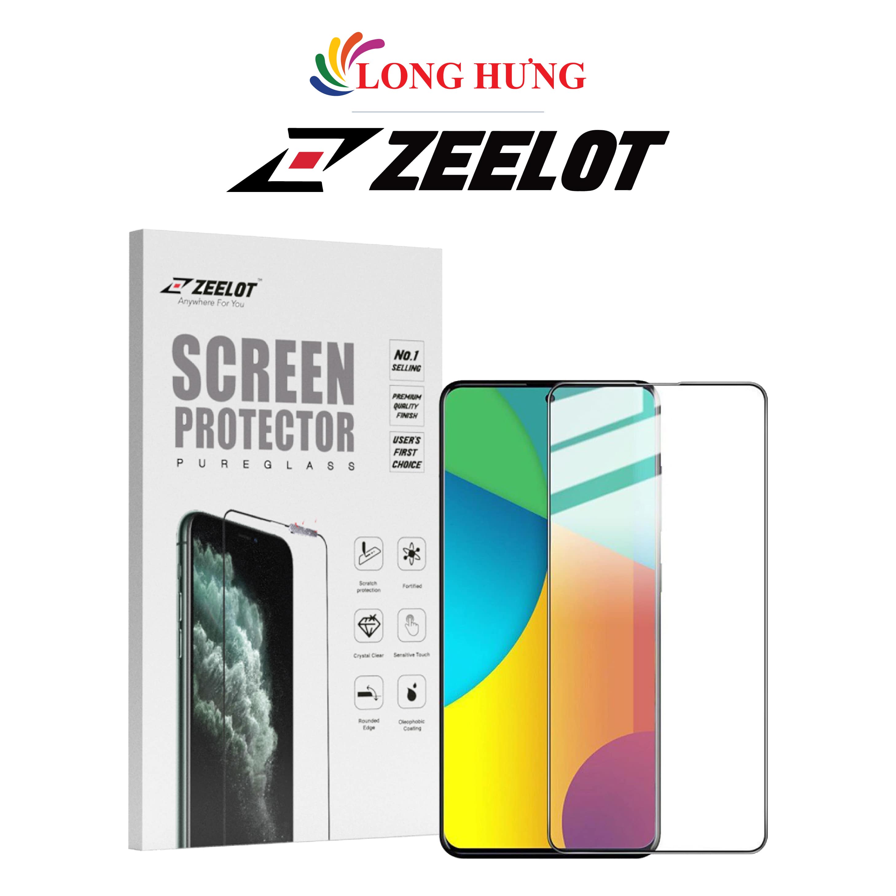 Dán Màn Hình Cường Lực Zeelot Samsung Galaxy Note 20Note 20 Ultras21S21 Ultraa52A72 - Hàng Chính Hãng - Galaxy A72