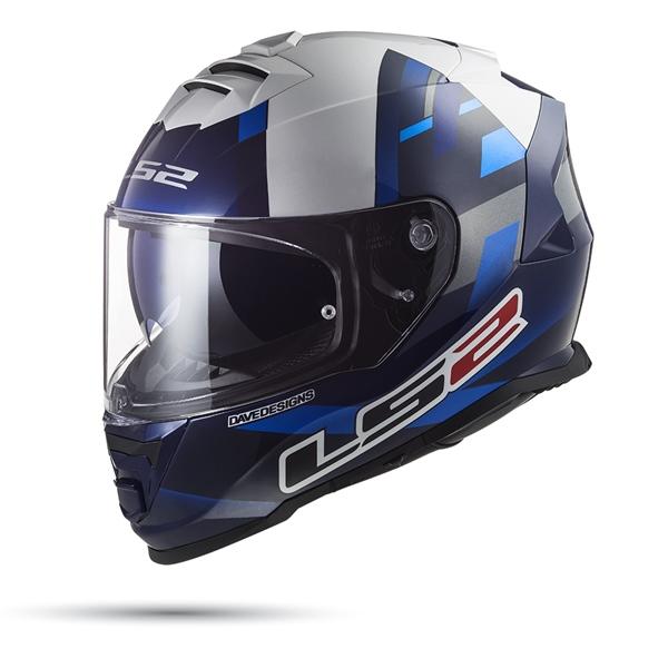 Mũ Bảo Hiểm Fullface Hai Kính LS2 FF800 Storm