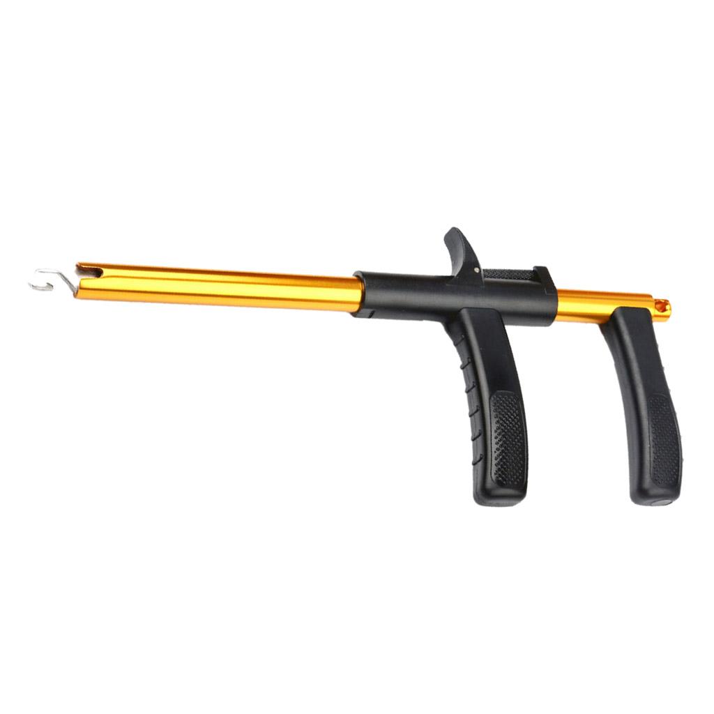 Fishing Hook Remover Extractor Detacher Puller Disgorger Golden