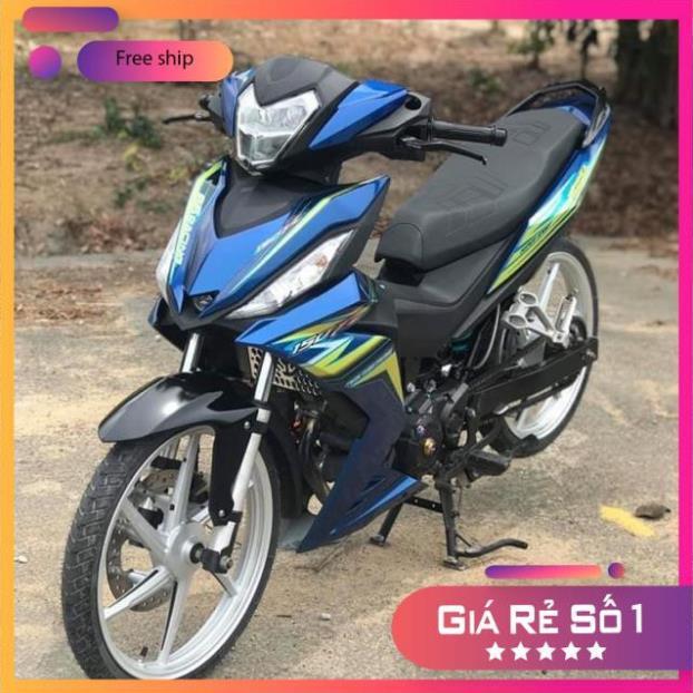 Tem rời Winner 150R xanh đen 3 lớp ko bay màu bảo hành màu sắc vĩnh viễn