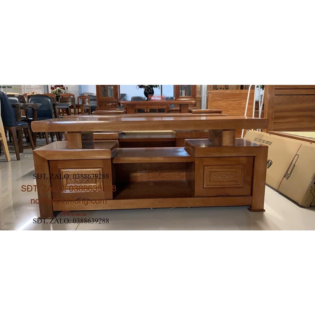 Kệ Tivi Gỗ Xoan Đào 1m4