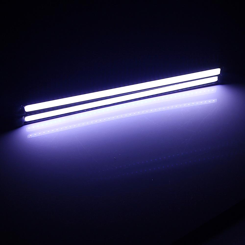 2Pcs Car LED Strip Light Waterproof Daytime Running Light 6000K DC12V DRL COB LED Strip Light Bar LED For Automotive 15.5cm Interior Light External atmosphere Lamp Daytime Running Light