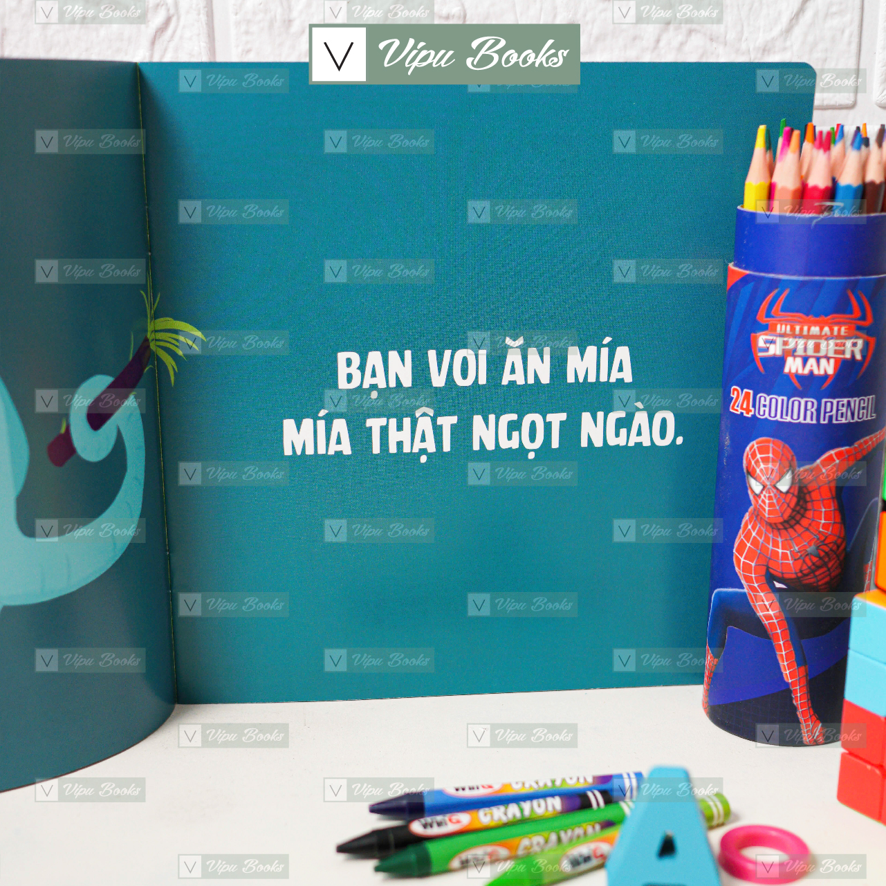 Sách - Ehon Động Vật - Bạn Ăn Gì Vậy - Dành Cho Bé Từ 0-3 Tuổi - Nuôi Dưỡng Tâm Hồn Cho Bé