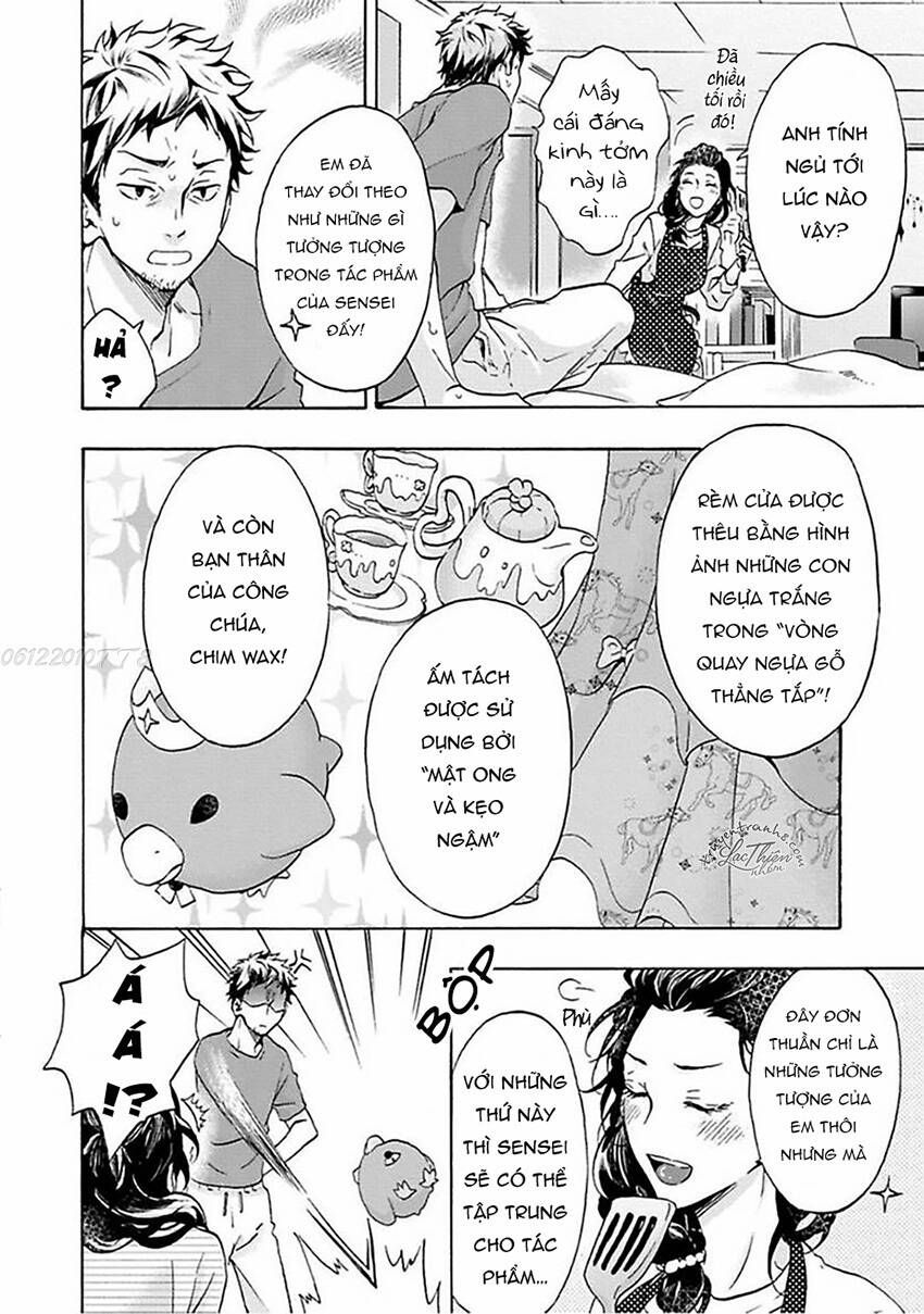 biên tập viên mộng mơ và tiểu thuyết gia chán đời chapter 2 10