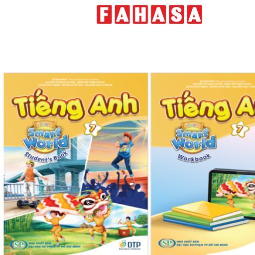 Sách - Bộ Sách Tiếng Anh 7 - I-Learn Smart World - Student's Book + Workbook (Bộ 2 Cuốn)