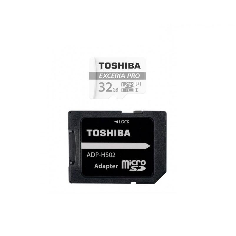 Thẻ nhớ MicroSDXC Toshiba Exceria Pro M401 64GB UHS-I U3 4K 95MB/s (Trắng)