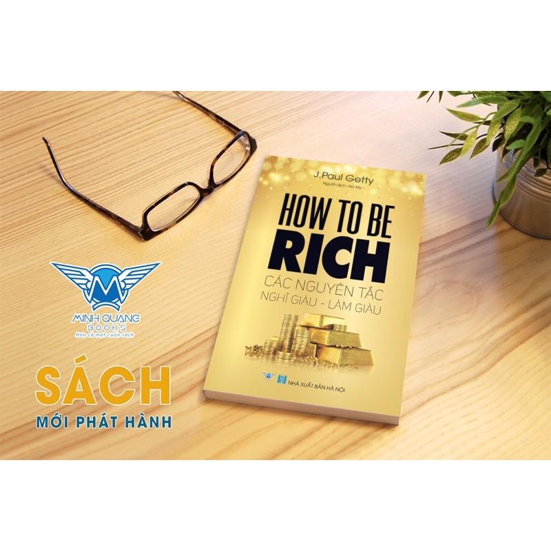 Sách - How To Be Rich - Getty - THBooks