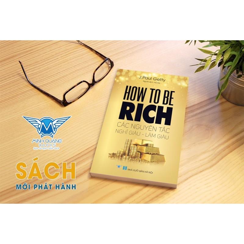 Sách - How To Be Rich