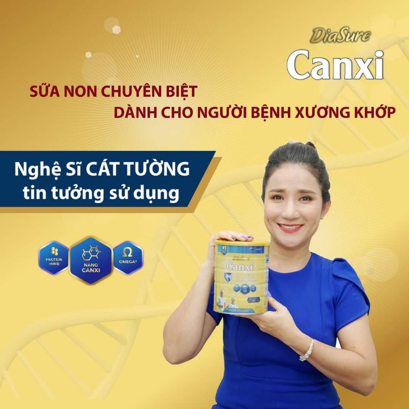 Sữa DIASURE CANXI - hỗ trợ bổ sung dinh dưỡng, nano canxi phòng chống loãng xương, cải thiện vấn đề xương khớp.