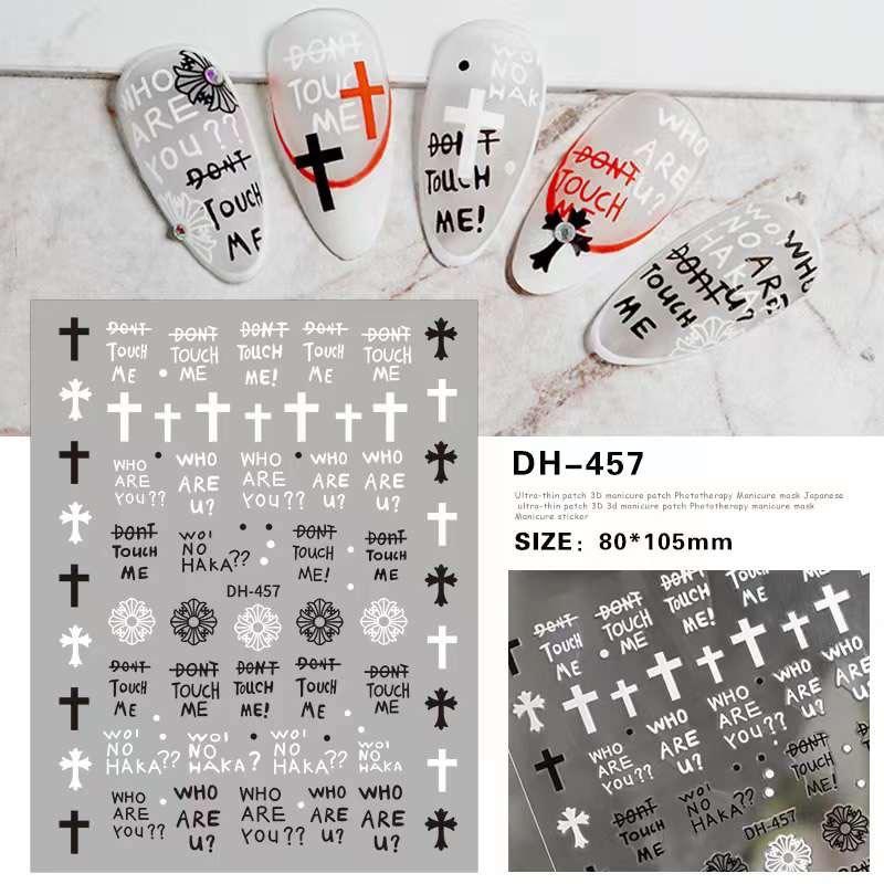 STICKER TRANG TRÍ NAIL MÃ MỚI