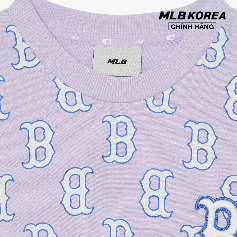 MLB - Áo sweatshirt unisex tay dài Classic Monogram Allover 3AMTM0231