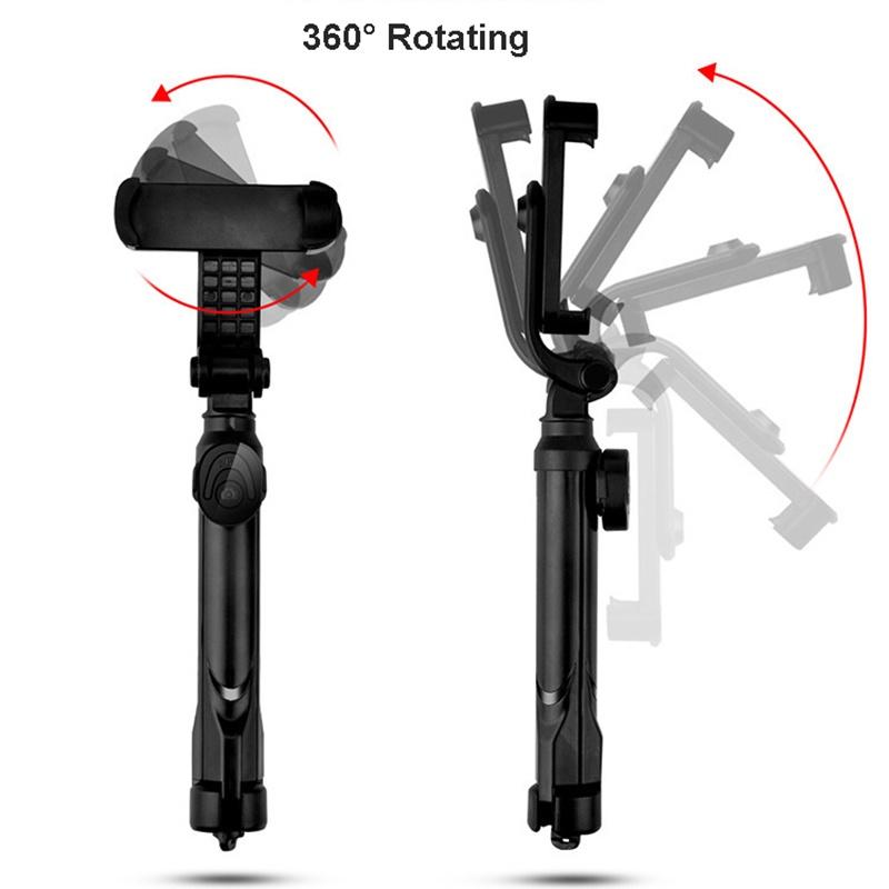 Gậy Tự Sướng XT02S Bluetooth Có Chân Đế Tripod Tiện Dụng Cho Điện Thoại