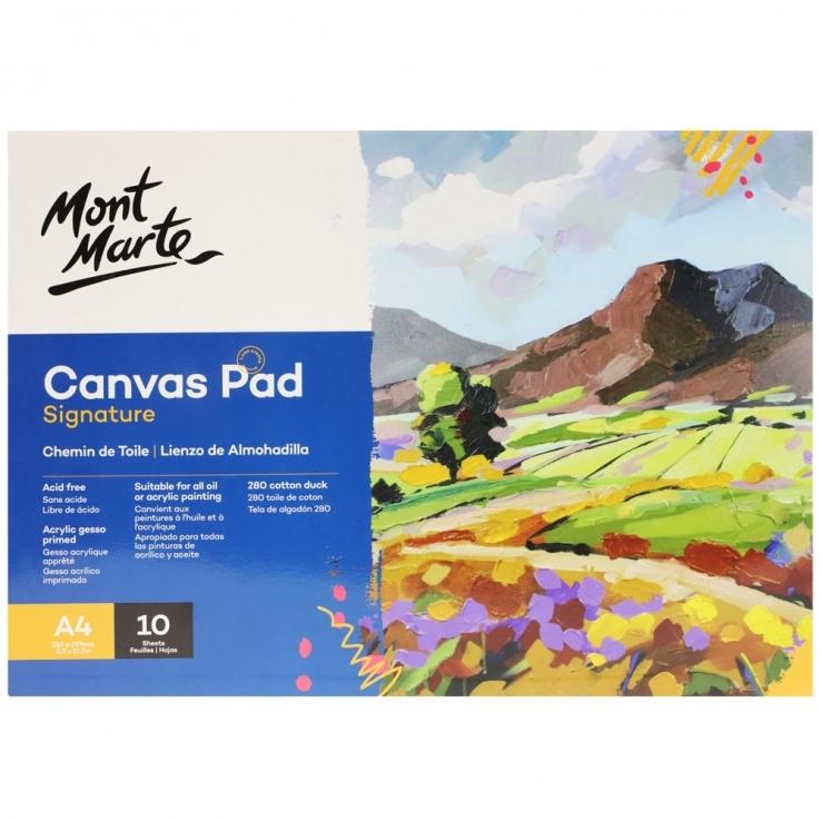 Vải Canvas Vẽ Mont Marte CAXX0024 (10 Tấm)